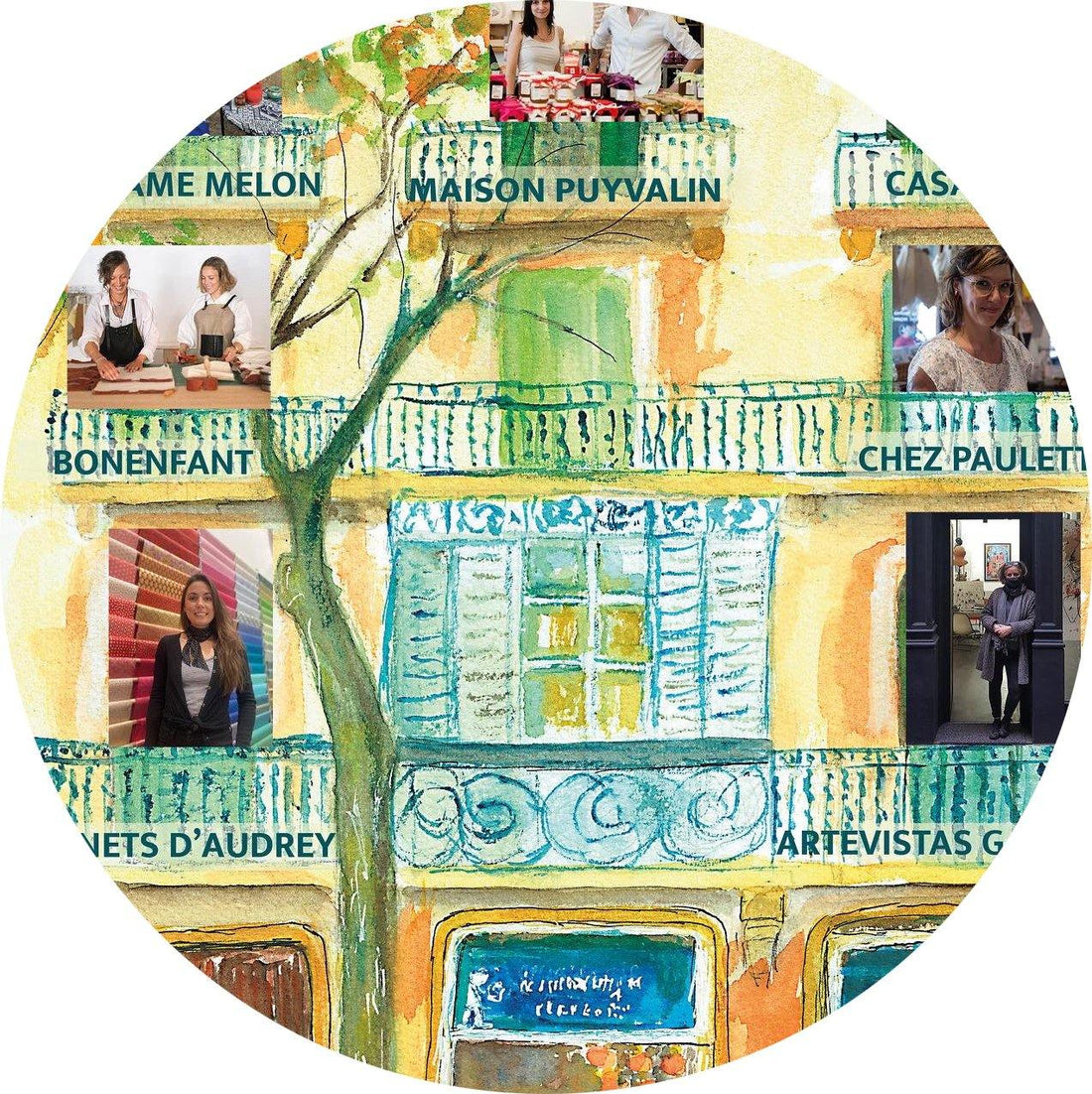 MADAME MELON S’INSTALLE AU MARCHÉ DE NOEL DE LA LIBRAIRIE FRANÇAISE DE BARCELONE! - Madame Melon