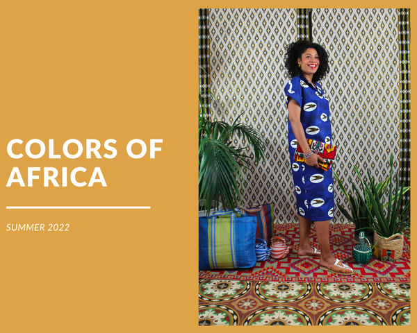 COLORS OF AFRICA - SPRING SUMMER COLLECTION- Madame Melon