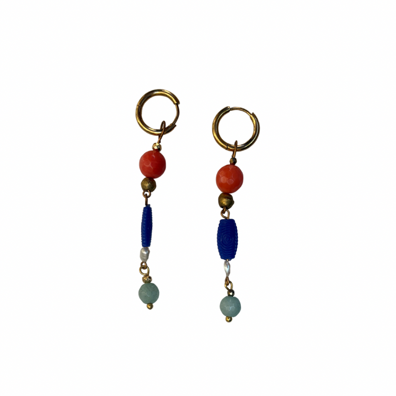 Earrings long Circo