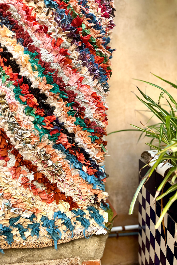 Tapis Boucherouite