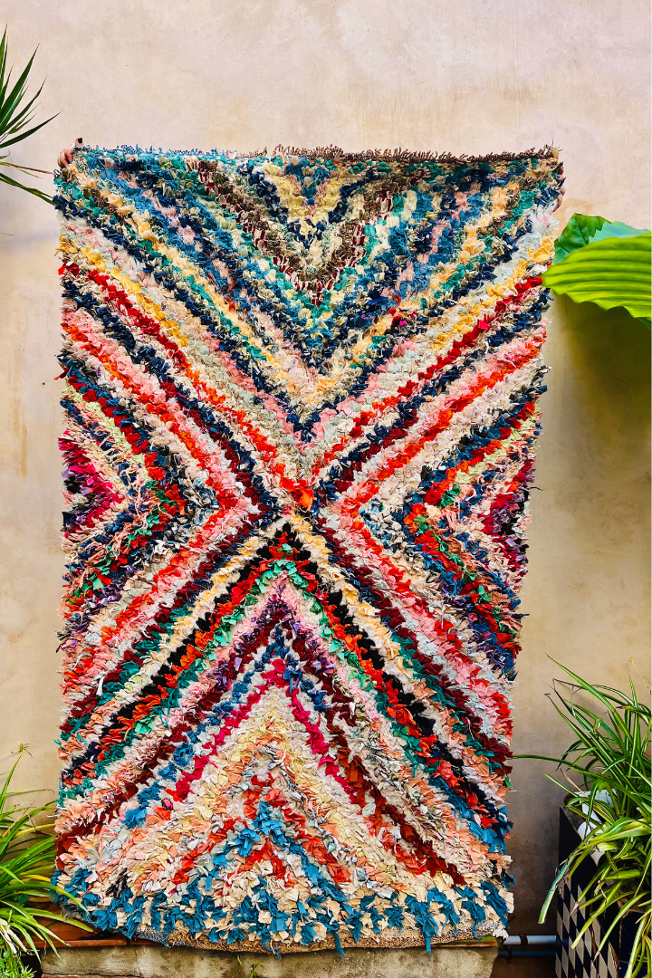 Tapis Boucherouite