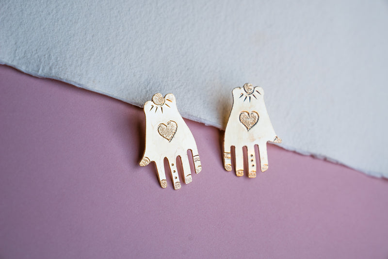 Boucles d'oreilles Khmissa