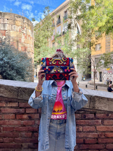 Kilim clutch