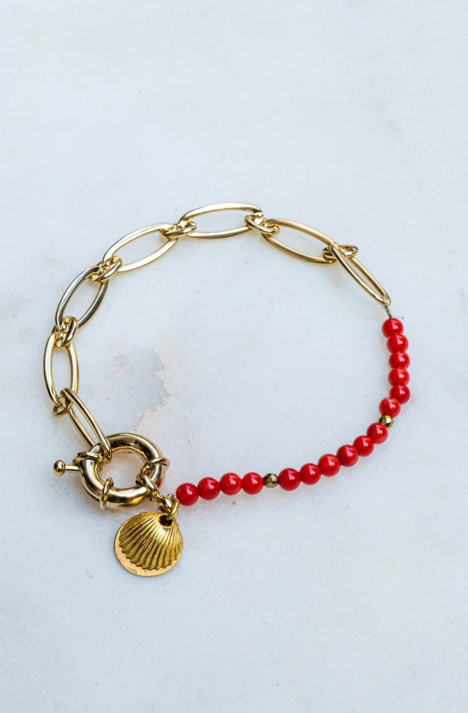 Pulsera Coral