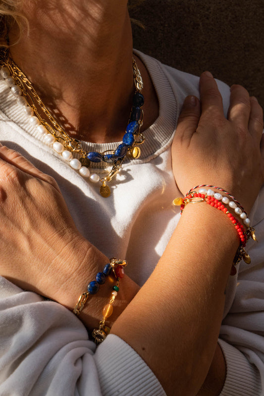 Pulsera Coral