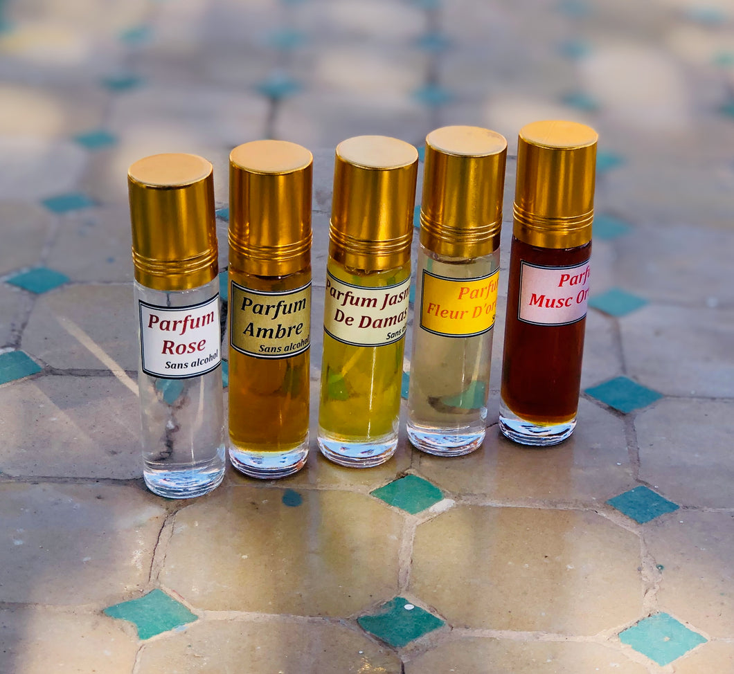 Roll-on perfumes